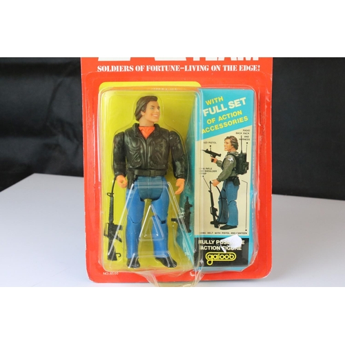 368 - Carded Galoob A Team Templeton Pack figure, light discolouring to bubble, creasing and marks to card... 