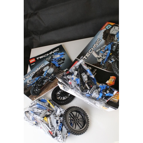 372 - Lego - Boxed Lego Technic 42063 BMW R 1200 GS set, unchecked, appears good with instructions