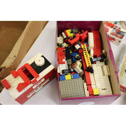 523 - Lego - 21 Boxed 1970s Lego sets to include 645, 648, Legoland Police Station etc, boxes taped up and... 