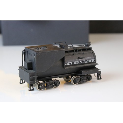 295 - Japanese HO gauge Southern Pacific 2-6-0 M21 2748 brass locomotive & tender, painted, appearing exce... 