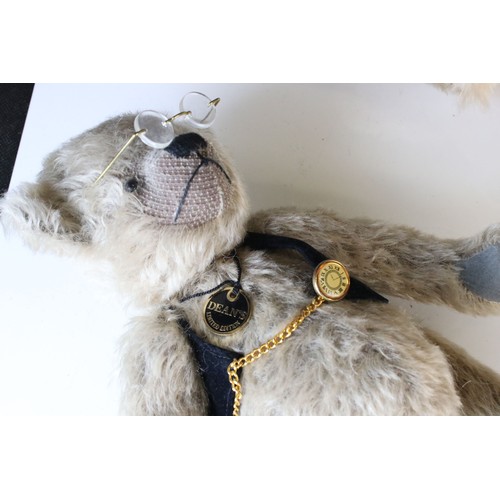 583 - Four collectors bears in vg condition with tags to include Hermann Teddy Urjunde, 50cm, Dean's Rag B... 