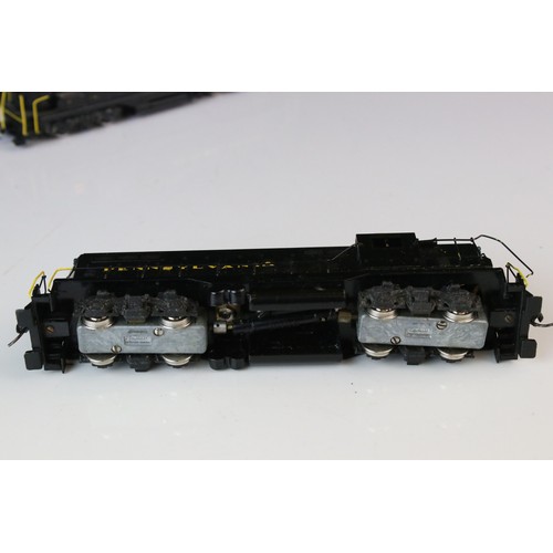 306 - Four Tenshodo HO gauge PPR Diesel brass locomotives, all painted, good overall with some wear