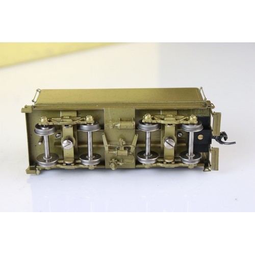 313 - Boxed NorthWest Short Line HO gauge brass CMS&P Prairie Class K-1 2-6-2 with clear vision tender, un... 