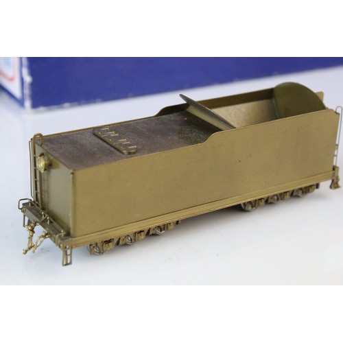 314 - Boxed Custom Brass NJ HO gauge New Haven Class R-3a 4-8-2 ST-218 (Korea), unpainted, appearing excel... 