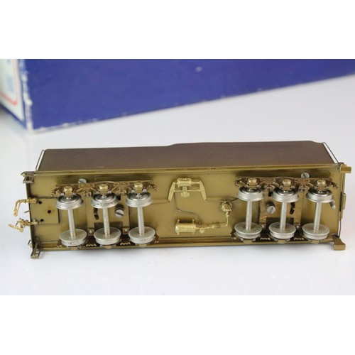 314 - Boxed Custom Brass NJ HO gauge New Haven Class R-3a 4-8-2 ST-218 (Korea), unpainted, appearing excel... 