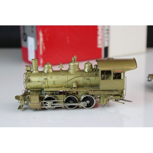 315 - Boxed Westside Model Company HO gauge MA & PA No 29 0-6-0 brass locomotive made in Korea by Samhongs... 