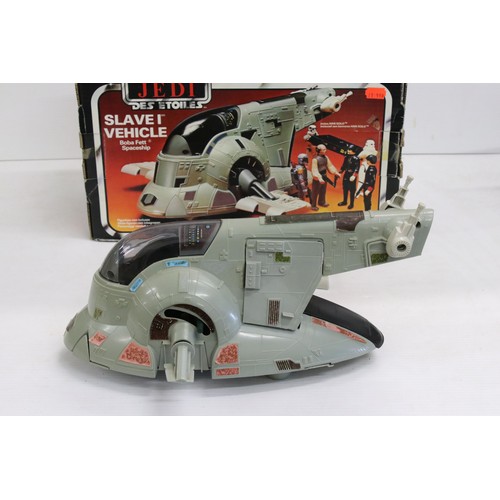 399 - Star Wars - Original boxed Palitoy Star Wars Return of the Jedi Slave 1 vehicle, in gd condition and... 