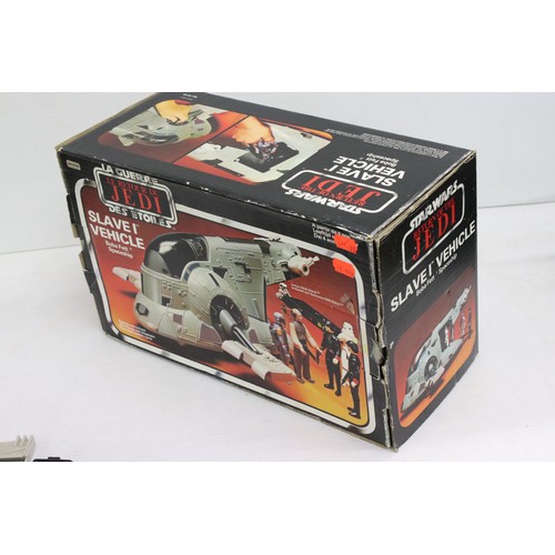 399 - Star Wars - Original boxed Palitoy Star Wars Return of the Jedi Slave 1 vehicle, in gd condition and... 