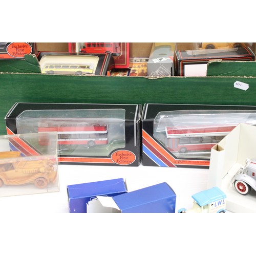 1220 - 15 x Boxed diecast and wooden models to include 4 x Corgi featuring C821 1929 Thornycroft and C1143/... 