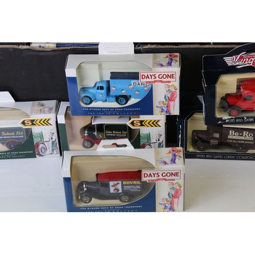 1285 - 40 + Boxed Lledo Days Gone diecast models to include 4 x Eddie Stobart featuring 4 x Vanguards ferat... 