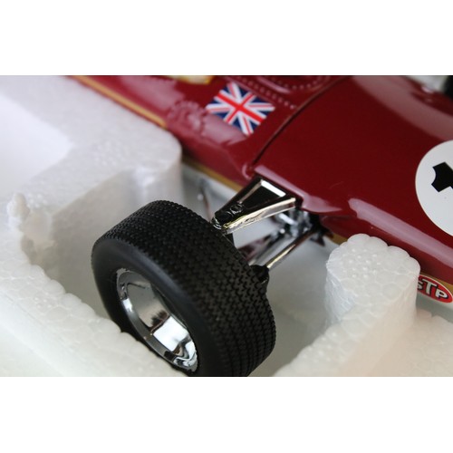 1192 - Boxed ltd edn 1:18 Quartzo 18214 Classic Grand Prix Lotus 49 #10 Graham Hill 1968 Spanish Grand Prix... 