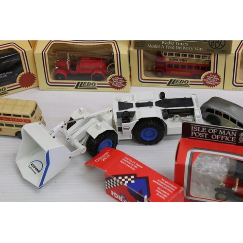 1239 - 16 Boxed diecast models to include Corgi & Lledo plus a Conrad  1/50 Model 2430 GHH Construction etc