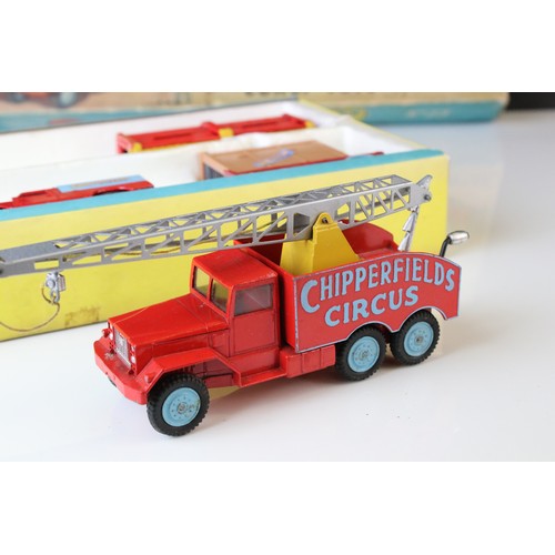 1295A - Boxed Corgi Major No 23 Chipperfields Circus Models Gift Set, complete and vg, grubby box but gd ove... 