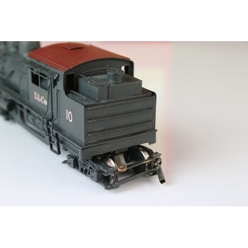 215 - Boxed Key Imports HO gauge Feather River Shay brass locomotive & tender, made in Korea by Samhongsa,... 