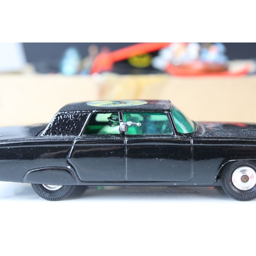 1296 - Six original mid 20th C Corgi diecast models to include Batmobile & Batboat both complete with Batma... 