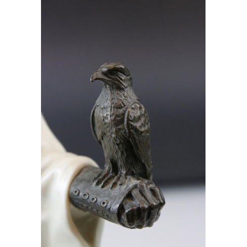 17 - A Minton ceramic figure titled The Sheikh printed mark to underside.
