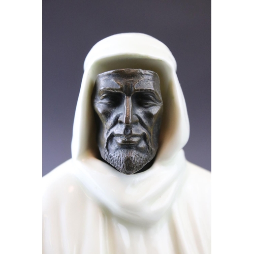 17 - A Minton ceramic figure titled The Sheikh printed mark to underside.