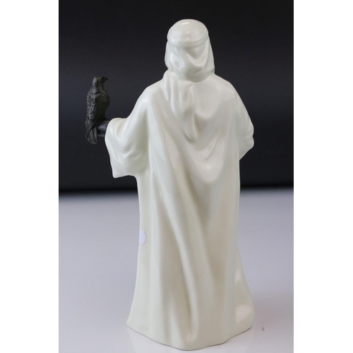 17 - A Minton ceramic figure titled The Sheikh printed mark to underside.