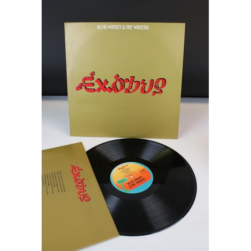 117 - Vinyl - Two Bob Marley LPs to include Exodus ILPS9498, embossed sleeve and Catch a Fire ILPS ILPS 92... 