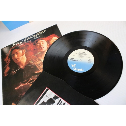 122 - Vinyl - Five Rory Gallagher LPs to include Blueprint, Calling Card, Photo Finish, Stage Struck and J... 