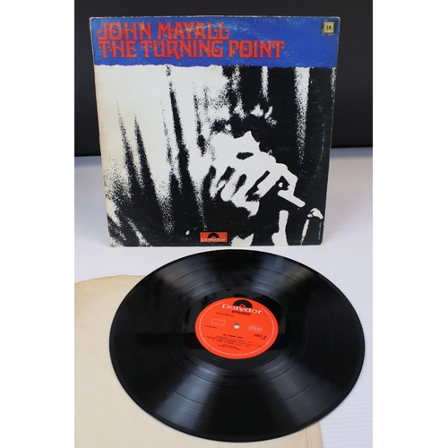 67 - Vinyl - John Mayall 6 LP's to include The Latest Edition, No More Interviews, Blues From Laurel Cany... 