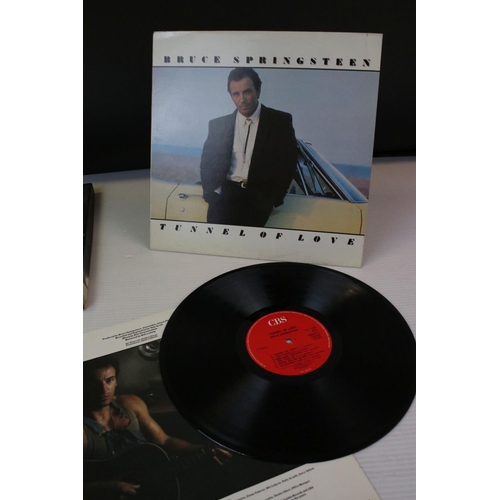 170 - Vinyl - Five Bruce Springsteen LPs plus The Live 1975-1985 Box Set, LPs include Tunnel of Love, Dark... 