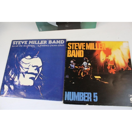 175 - Vinyl - 12 Steve Miller Band LPs to include Children of the Future on Capitol SFT18, self titled ST2... 