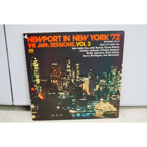 55 - Vinyl - Jazz collection of approx 70 LP's to include Sonny Stitt, Lester Young, Oscar Peterson, Eddi... 