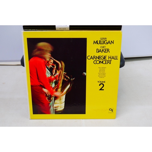 56 - Vinyl - Gerry Mulligan collection of over 40 LP's spanning decades and including liver performances ... 