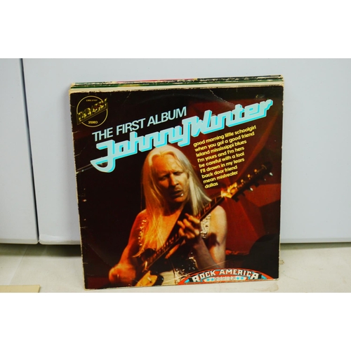 68 - Vinyl - Johnny & Edgar Winter collection of 10 LP's to include from Johnny Second Winter, Progressiv... 