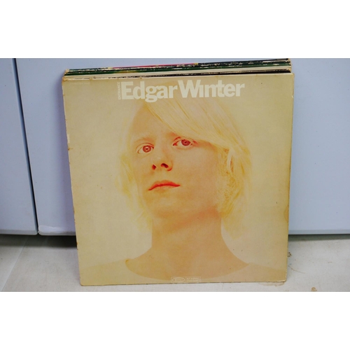 68 - Vinyl - Johnny & Edgar Winter collection of 10 LP's to include from Johnny Second Winter, Progressiv... 