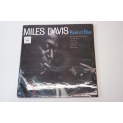 148 - Vinyl - Seven Miles Davis LPs to include Nefertiti on Columbia CL2794, Miles by the Sky CBS 85548, I... 