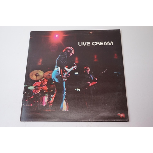 149 - Vinyl - Four Cream LPs to include Live Cream, Cream Volumes 1 & 2 on Polydor 2384067 and RSC 2479701... 