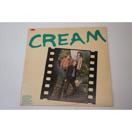 149 - Vinyl - Four Cream LPs to include Live Cream, Cream Volumes 1 & 2 on Polydor 2384067 and RSC 2479701... 