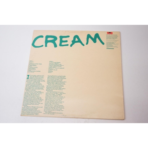 149 - Vinyl - Four Cream LPs to include Live Cream, Cream Volumes 1 & 2 on Polydor 2384067 and RSC 2479701... 