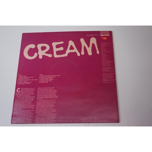 149 - Vinyl - Four Cream LPs to include Live Cream, Cream Volumes 1 & 2 on Polydor 2384067 and RSC 2479701... 