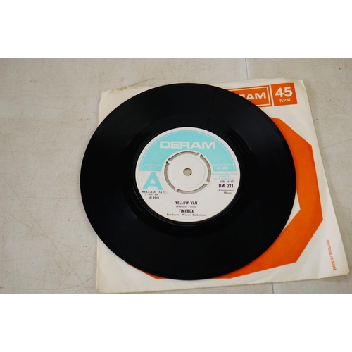 52 - Vinyl - Timebox Yellow Van (Deram DM 271) Demo.  Release date shown 3.10.1969, light blue Deram labe... 