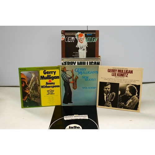 56 - Vinyl - Gerry Mulligan collection of over 40 LP's spanning decades and including liver performances ... 