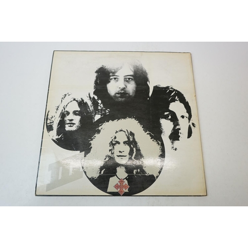 104 - Vinyl - Two Led Zeppelin LPs to include One K40031 and Two K40037, both green/orange Atlantic labels... 