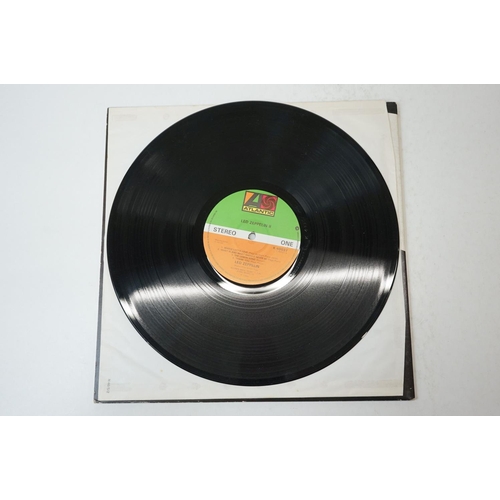 104 - Vinyl - Two Led Zeppelin LPs to include One K40031 and Two K40037, both green/orange Atlantic labels... 