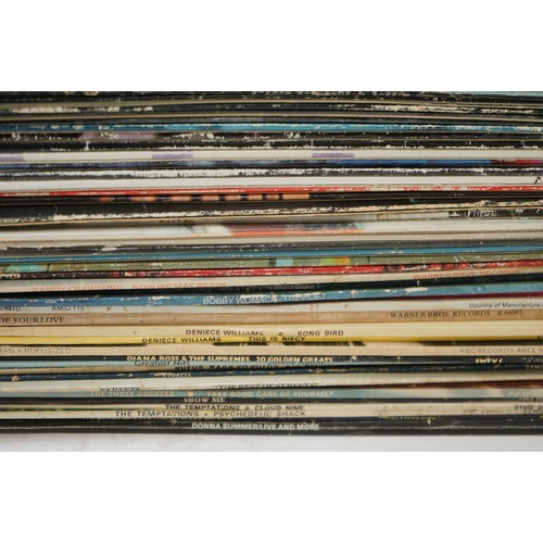 126 - Vinyl - Over 80 Soul Funk & Disco LPs to include Marvin Gaye, Four Tops, Gloria Estefan, Earth Wind ... 