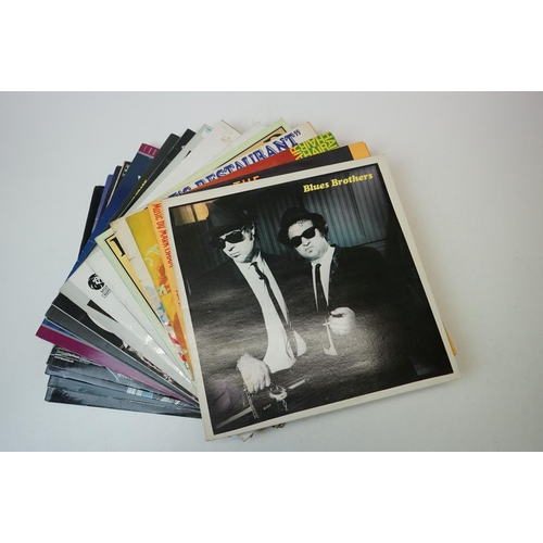 128 - Vinyl - Over 15 Film & Stage soundtrack LPs to include Rock Follies, The Blues Brothers, Hair etc, s... 