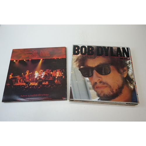 144 - Vinyl - 17 Bob Dylan LPs to include Blood on the Tracks, Street Legal, Saved, Infidels, Shot of Love... 