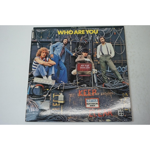 49 - Vinyl - The Who 8 LP's to include Who's Next, A Quick One (Track 2409 2091) part of a later 2 LP set... 