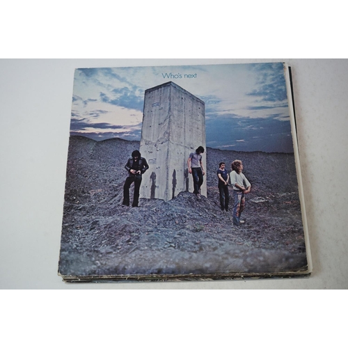 49 - Vinyl - The Who 8 LP's to include Who's Next, A Quick One (Track 2409 2091) part of a later 2 LP set... 