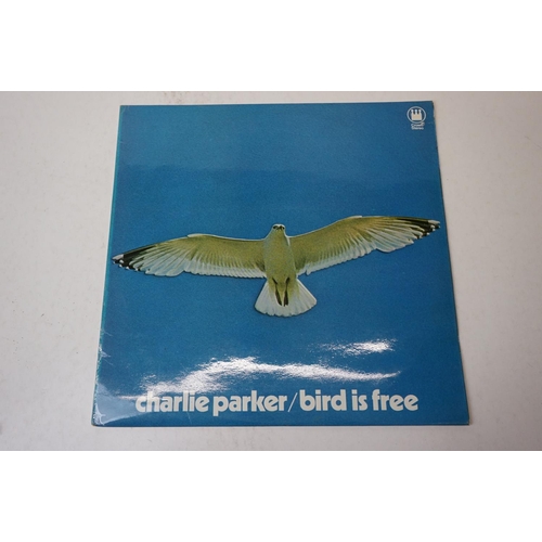 57 - Vinyl - Charlie Parker LP's x 4 to include Bird Is Free (CRS 2003), The Definitive Vol 4 (Verve 2356... 