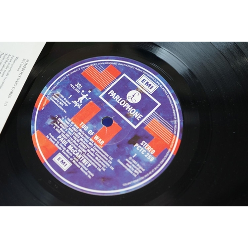 112 - Vinyl - Six Paul McCartney LPs to include Press To Play, Broad Street, Tug of War, Two, Ram and McCa... 