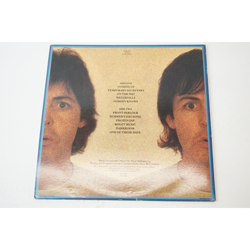 112 - Vinyl - Six Paul McCartney LPs to include Press To Play, Broad Street, Tug of War, Two, Ram and McCa... 