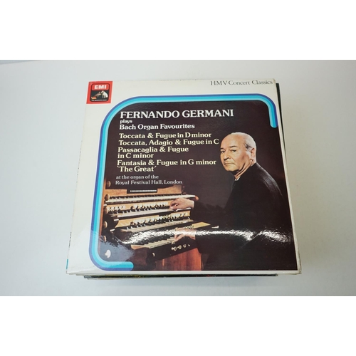 129 - Vinyl - Around 35 Classical LPs plus 3 box sets to include Beethoven, sleeves and vinyl vg