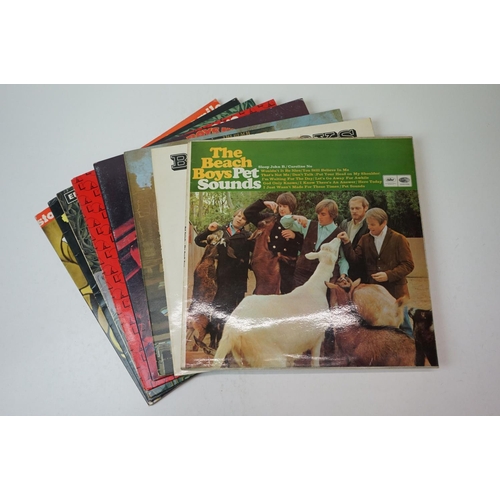 162 - Vinyl - Nine The Beach Boys LPs to include LA Light Album, Holland, In Concert, Greatest Hits, Sunfl... 